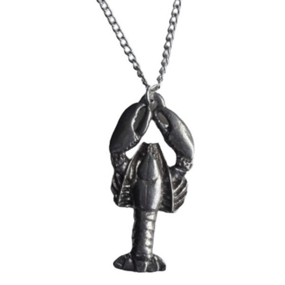 Lobster Necklace A Fine Pewter Pendant 2040 - Picture 1 of 4